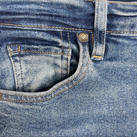 Levi’s SLIVER HIGH RISE SKINNY JEANS Stretch denim Ankle Length Size 25 x 30 - Picture 8 of 15